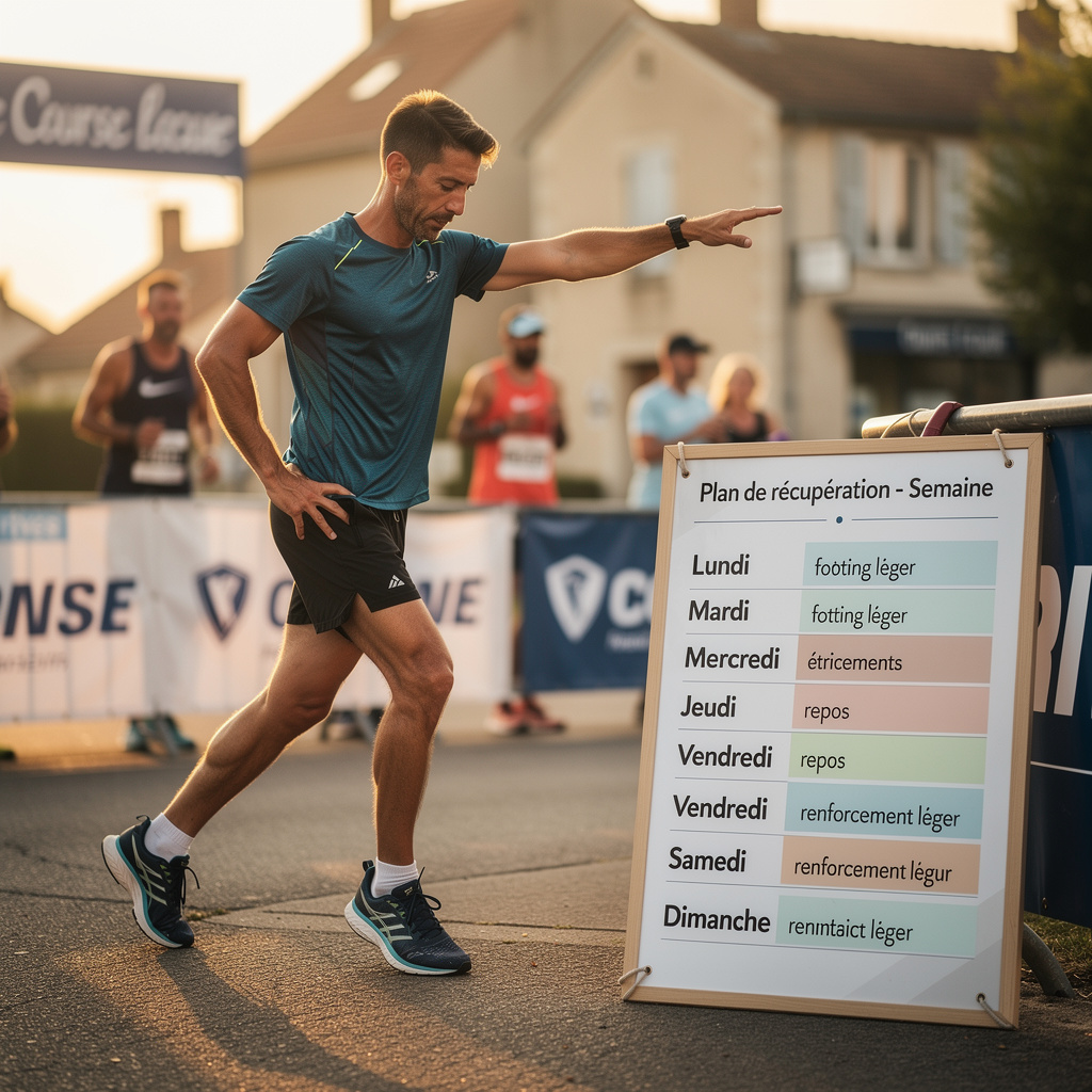 Récupération après course : guide complet en 7 jours