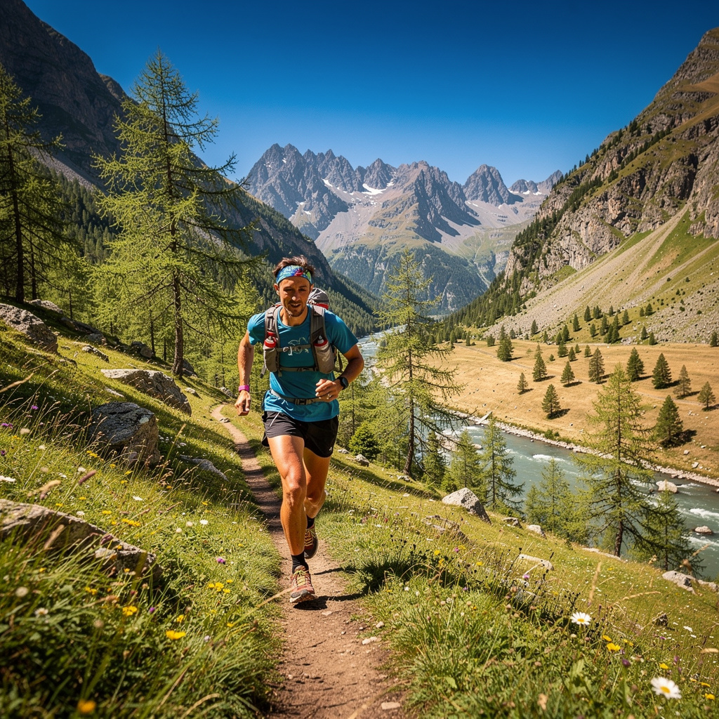 Illustration : Trail de la Haute Durance