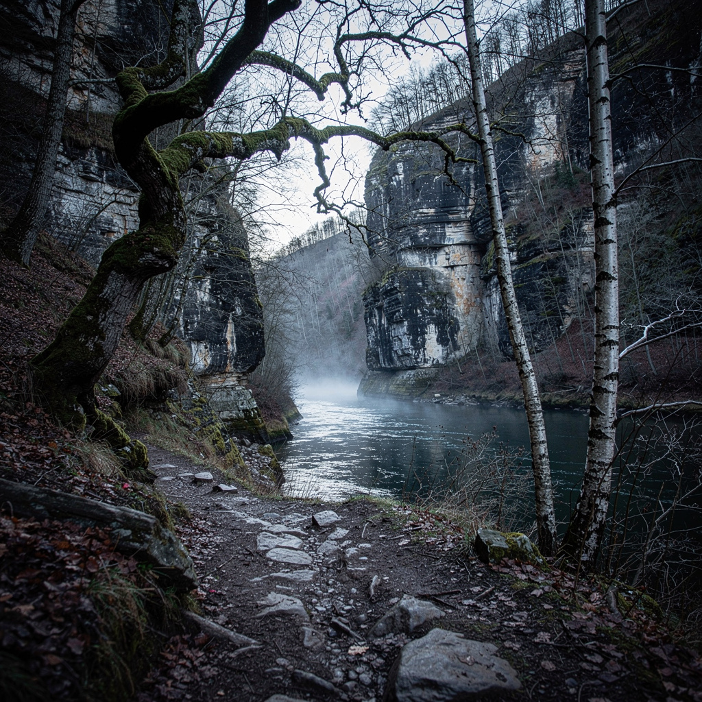 Illustration : Trail de Lavault-Sainte-Anne et des Gorges du Cher
