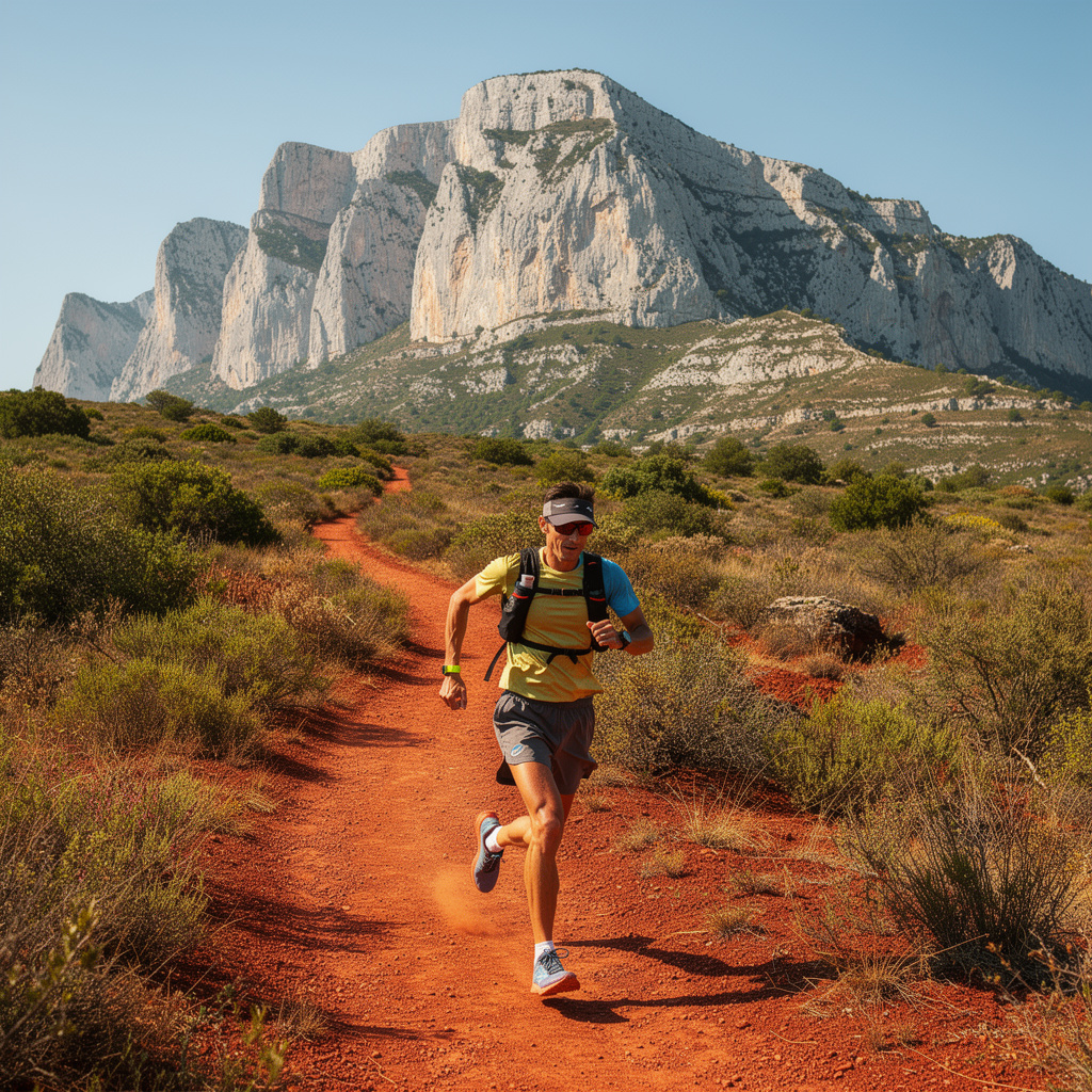 Illustration : Trail Sainte Victoire